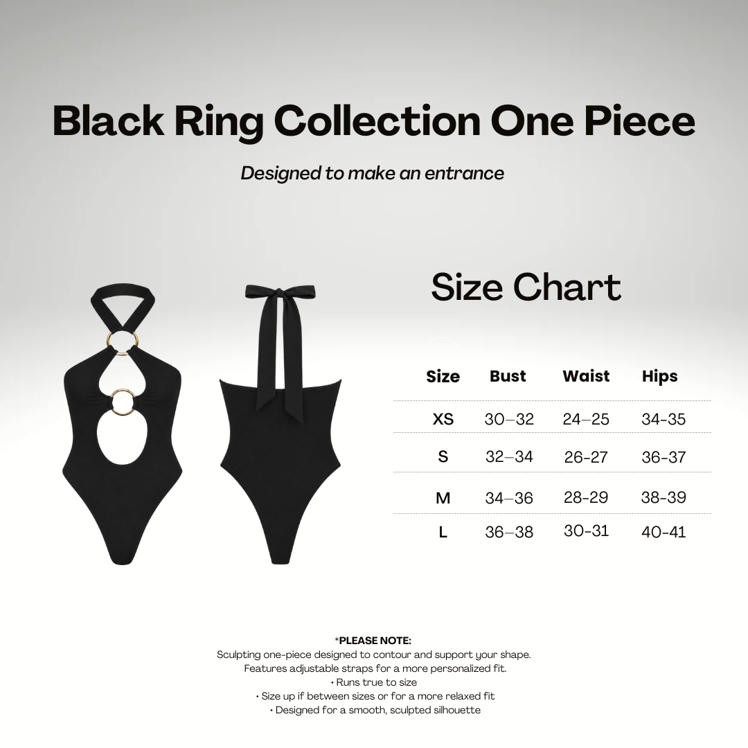 Black Ring Collection One Piece