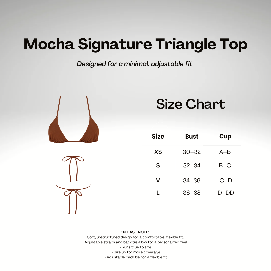 Mocha Signature Triangle Top