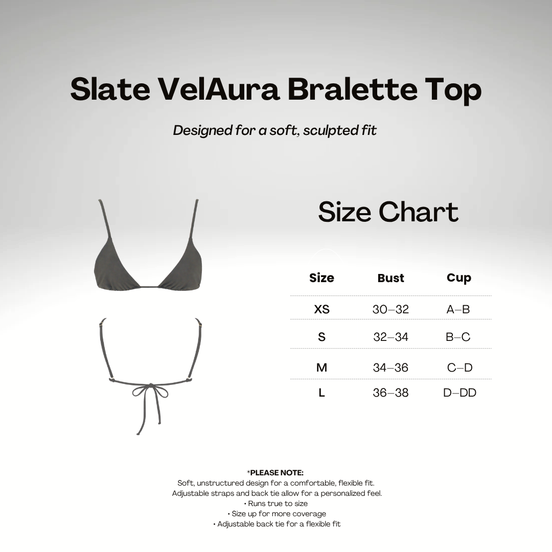 Slate VelAura Bralette Top
