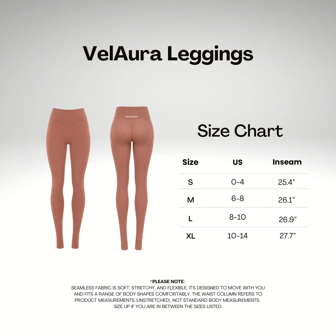 Mocha VelAura Seamless Leggings