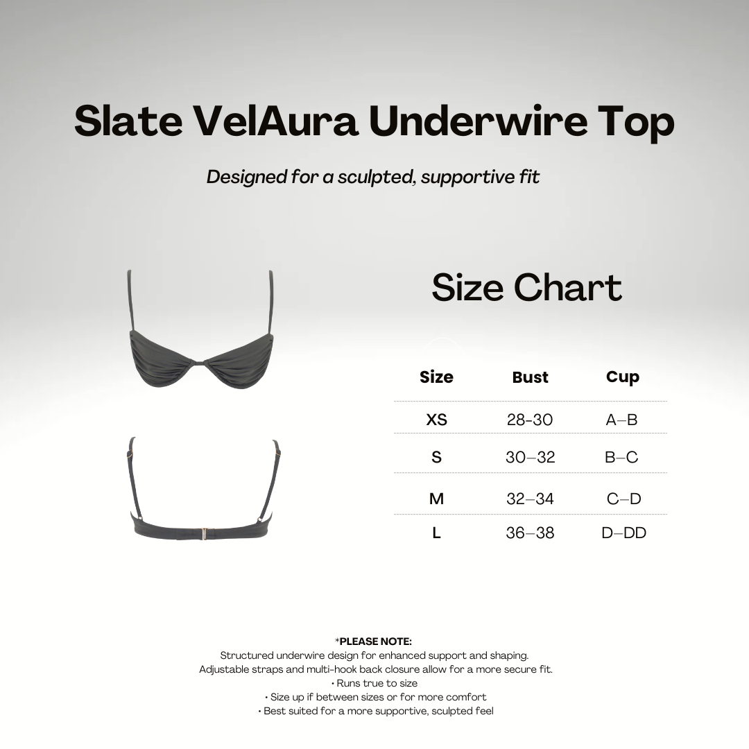 Slate VelAura Underwire Top