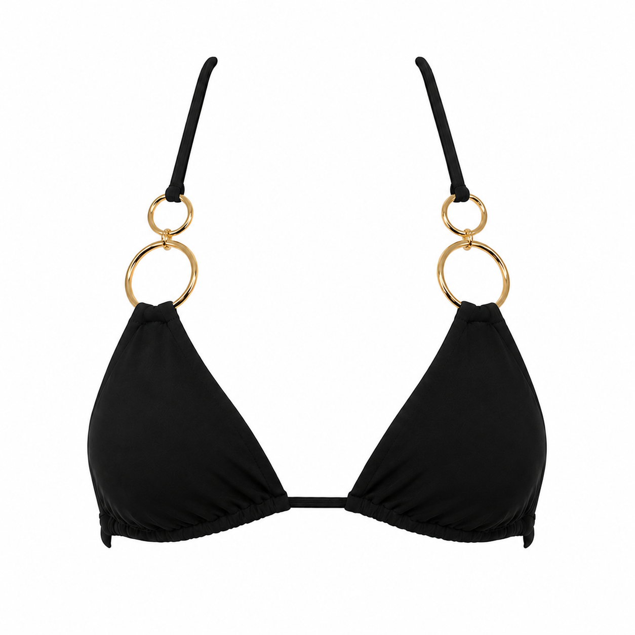 Black Ring Collection Tie Top