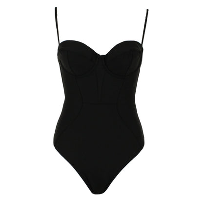 Black VelAura Corset One Piece