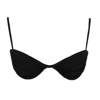 Black VelAura Underwire Top