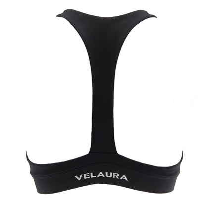 Black VelAura T-Strap Bra