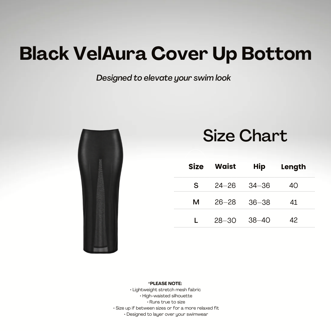 Black VelAura Cover Up Bottom