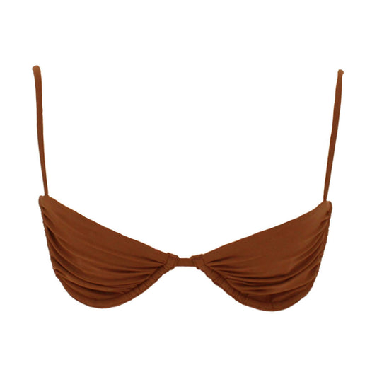 Mocha VelAura Underwire Top