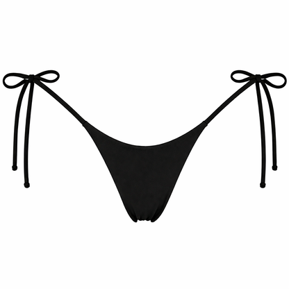 Black VelAura Tie Bottom