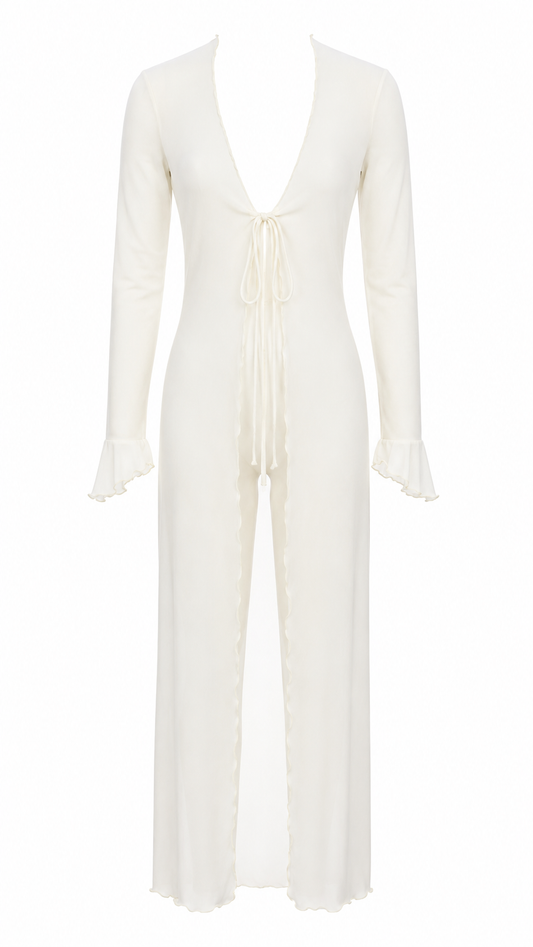 Ivory VelAura Swim Robe