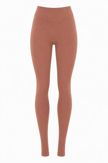 Mocha VelAura Seamless Leggings