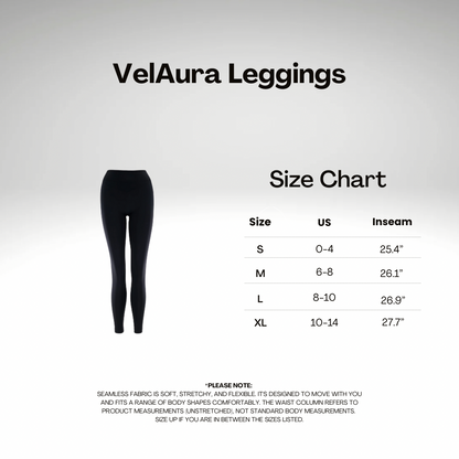 Black VelAura Seamless Leggings