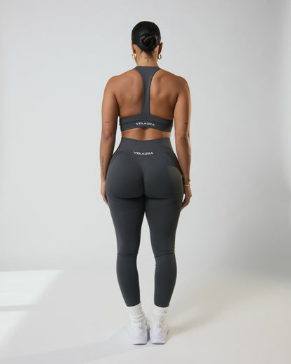 Slate VelAura T-Strap Bra