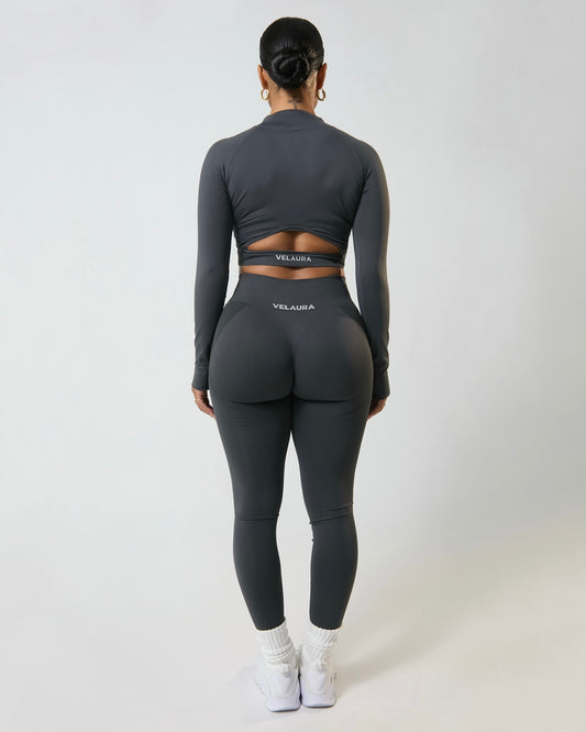 Slate VelAura Seamless Leggings