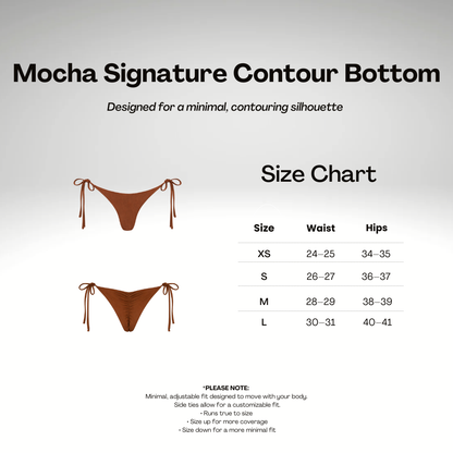 Mocha Signature Contour Bottom