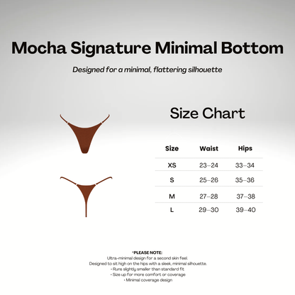 Mocha Signature Minimal Bottom