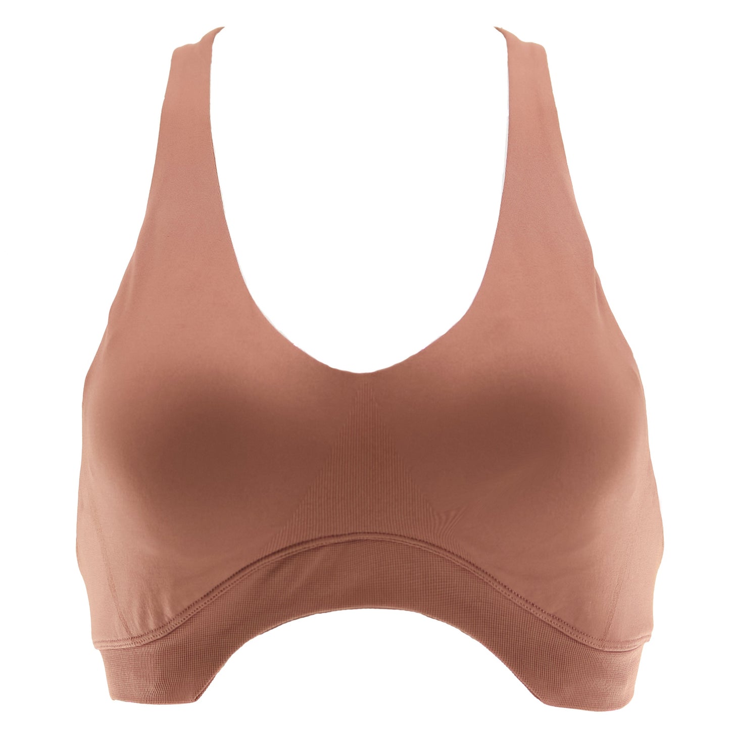 Mocha VelAura T-Strap Bra
