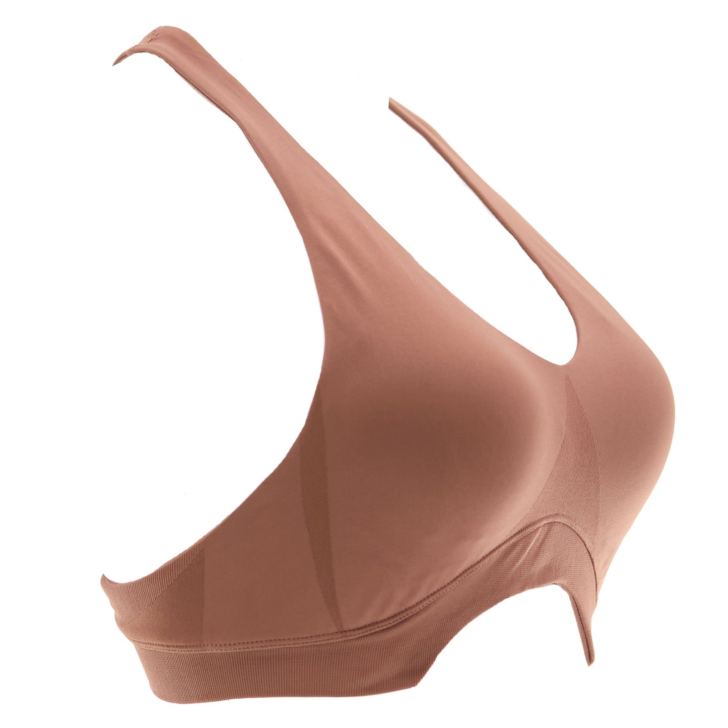 Mocha VelAura T-Strap Bra