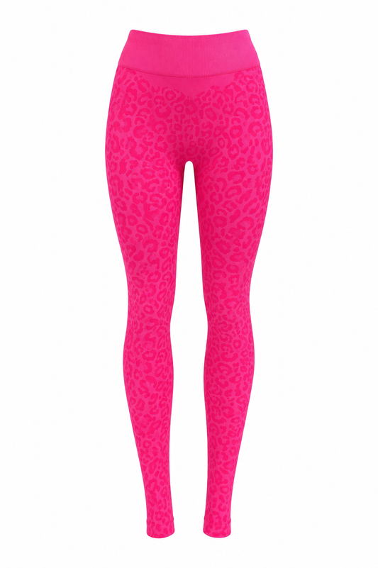 Pink Leopard VelAura Seamless Legging