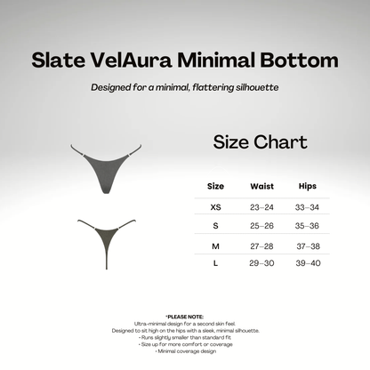 Slate VelAura Minimal Bottom