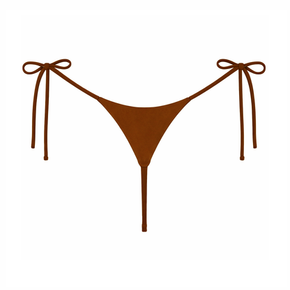 Mocha VelAura Tie Bottom