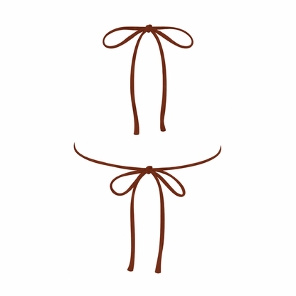 Mocha VelAura Triangle Top