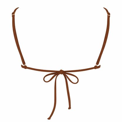 Mocha VelAura Bralette Top