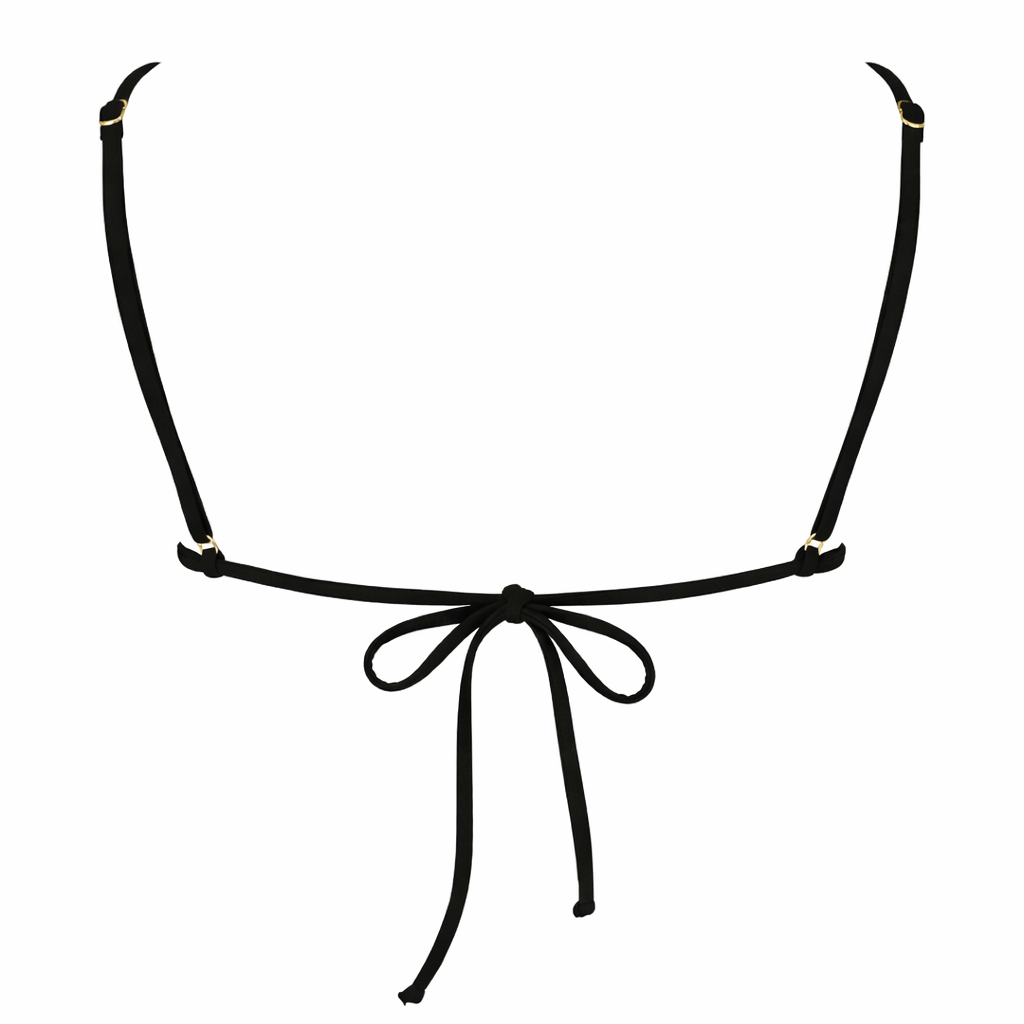 Black VelAura Bralette Top