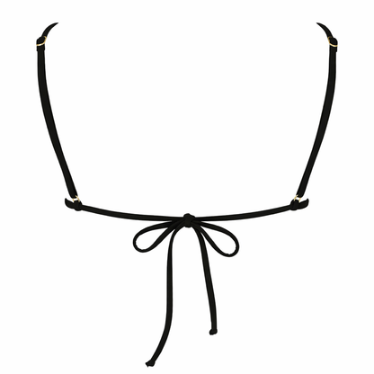 Black VelAura Bralette Top