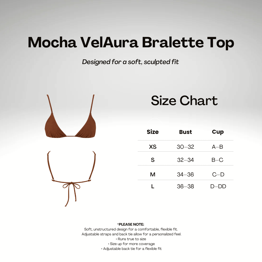 Mocha VelAura Bralette Top