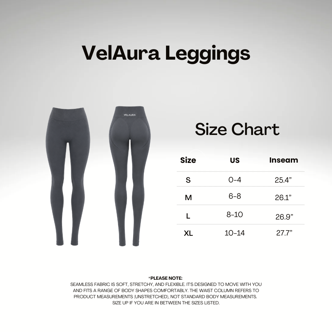 Slate VelAura Seamless Leggings