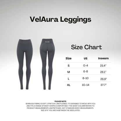 Slate VelAura Seamless Leggings