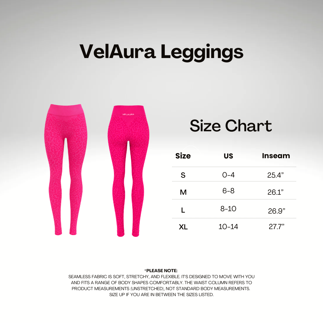 Pink Leopard VelAura Seamless Legging