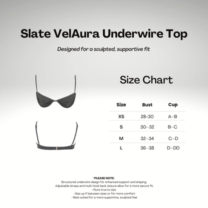 Slate VelAura Underwire Top