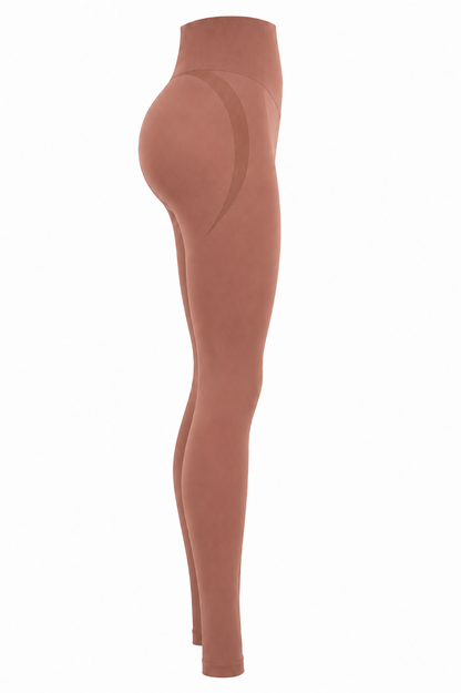 Mocha VelAura Seamless Leggings