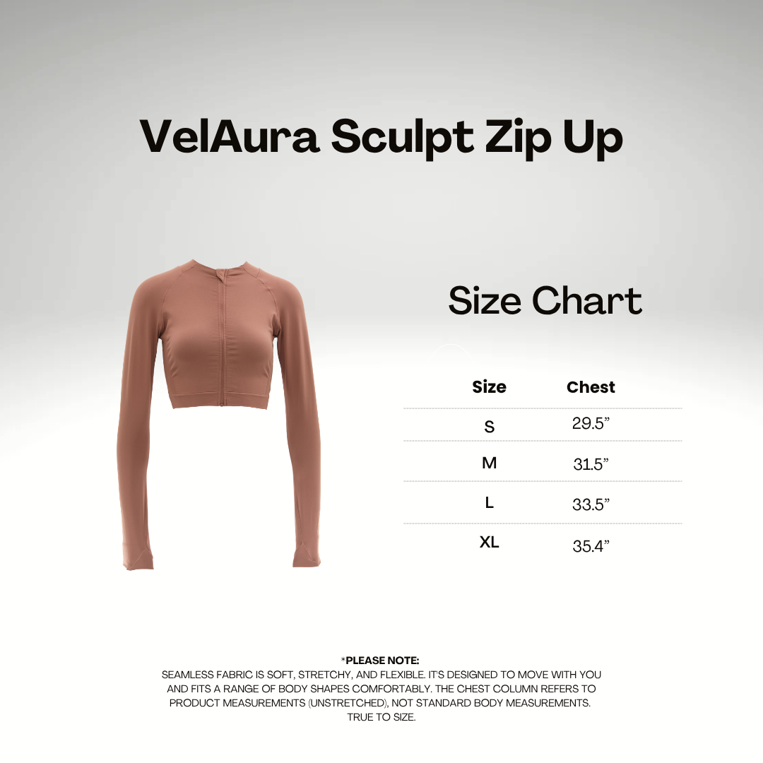 Mocha Sculpt Zip-Up