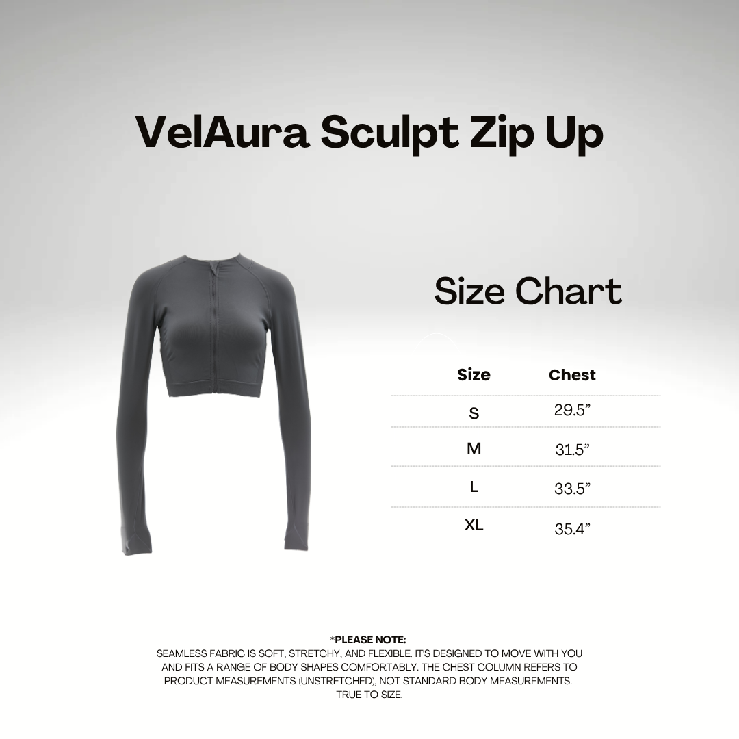 Slate Sculpt Zip-Up