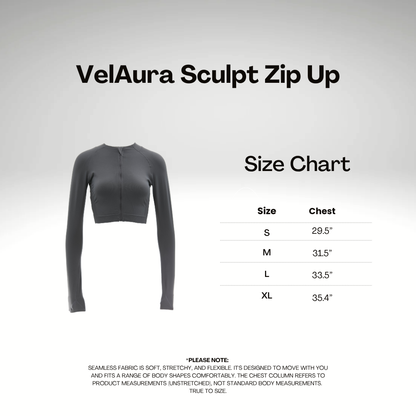 Slate Sculpt Zip-Up